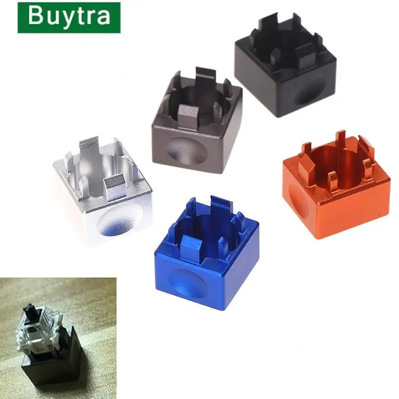 1pc Mechanical Keyboard Keycaps Metal Switch Opener Instantly For Cherry Mx Switches Shaft Opener Random Color