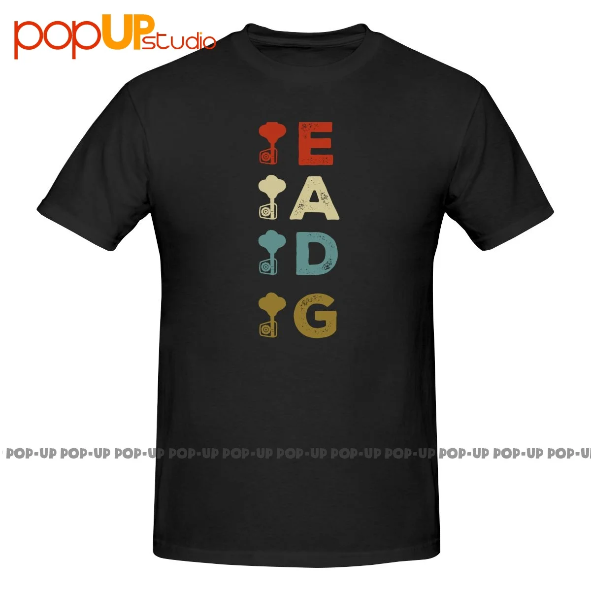 Eadg Cool Bass Guitar Player Bass Clef Guitarist Shirt T-shirt Tee Best Unisex Harajuku Hot Selling