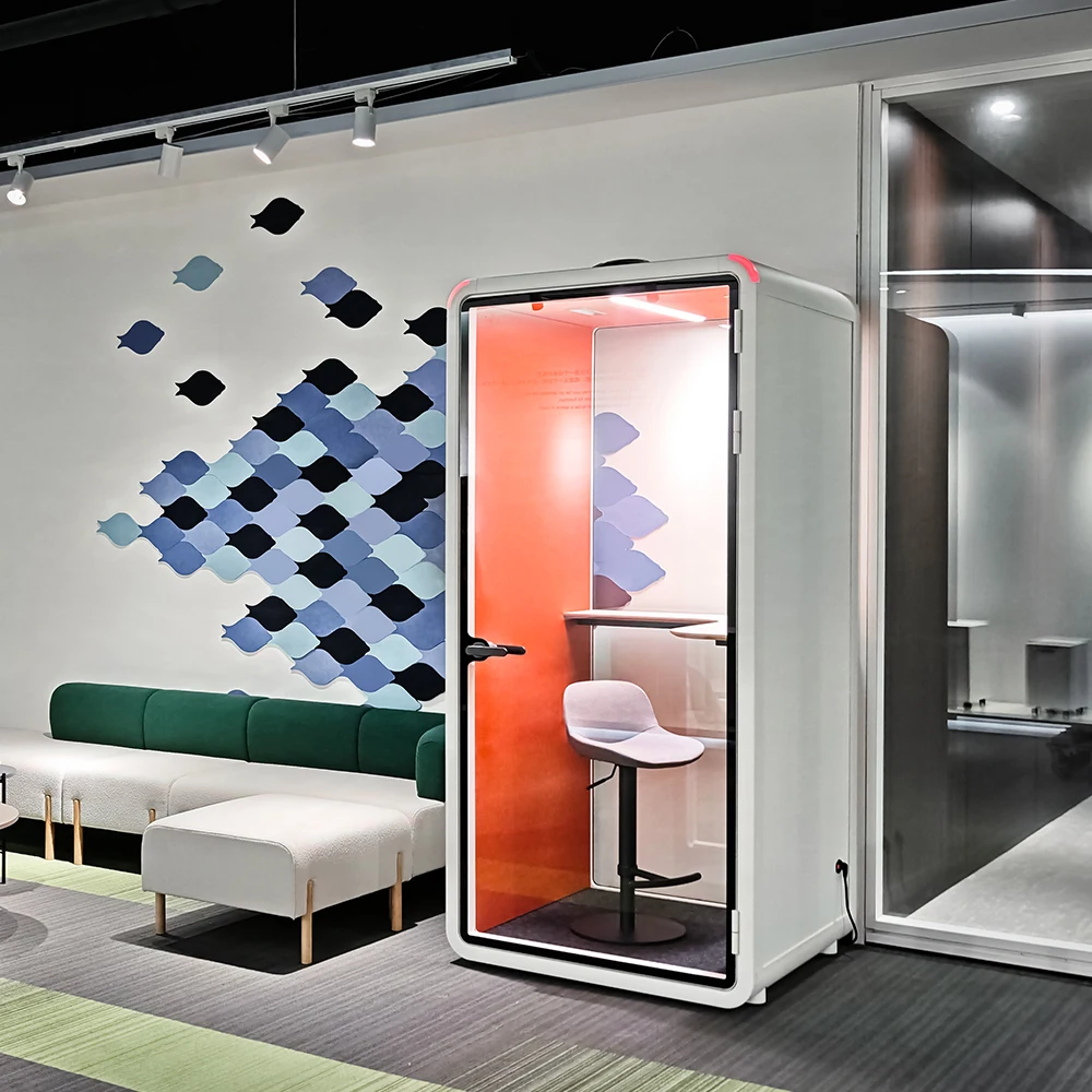Acoustic Office Pod Modular Soundproof Indoor Meeting Pod Privacy Workstation Pod For Backyard Garden Office
