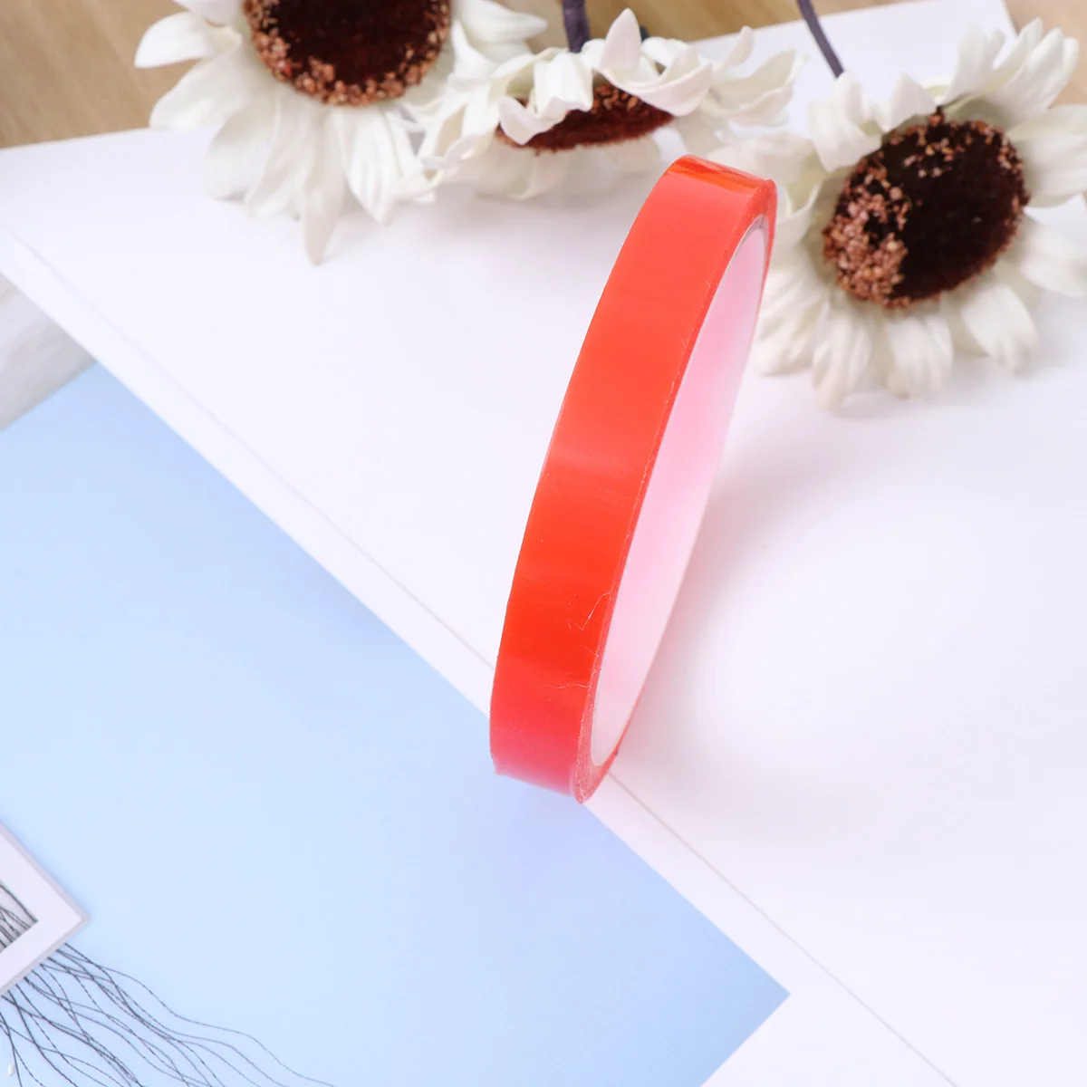 12 مللي متر X 5 متر شريط لاصق على الوجهين واضح الثقيلة شريط أكريليك مقاوم للماء لإصلاح شاشة الهاتف المحمول ملصق على الوجهين