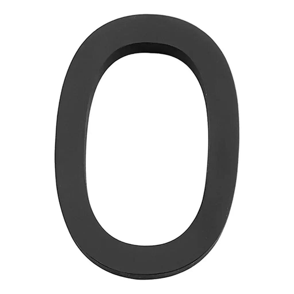 

Floating numbers of house Black for Front Door Flat Home Decoration Street Address Shop