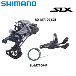 SHIMANO SLX SL-M7100 Right RD-M7100 SGS/RD-M7120 SGS 12 Speed Shifter Rear Derailleur Original For Mountain Bikes Riding Parts