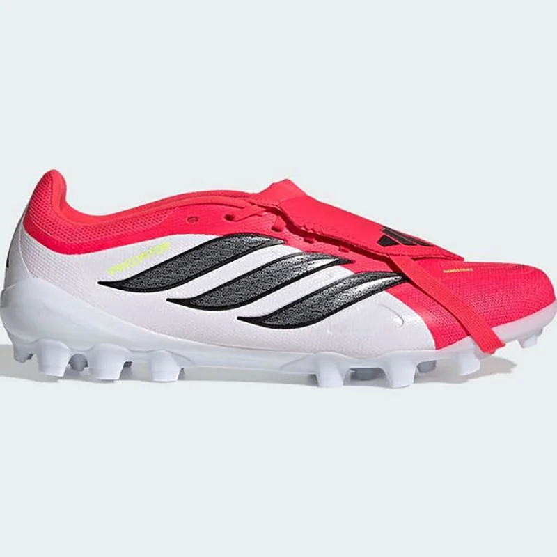 

2026 Adidas AG Soccer Cleats JS0344 Red Black White Artificial Ground Football Boots