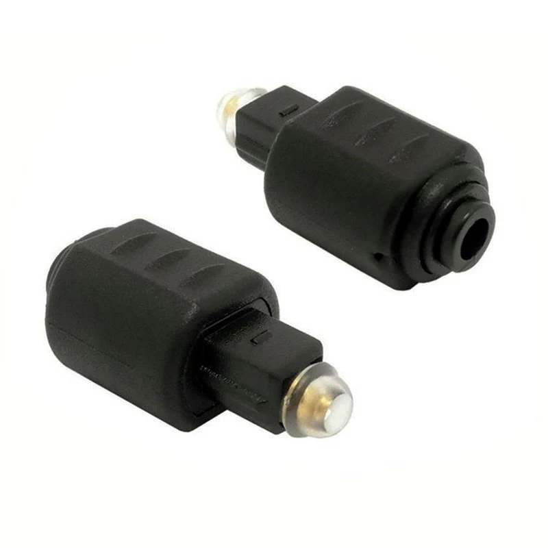 

1/5/10pcs Mini Optical Audio Adapter 3.5mm Female Jack to Digital Toslink Male Plug For Amplifier Optical Audio Cable