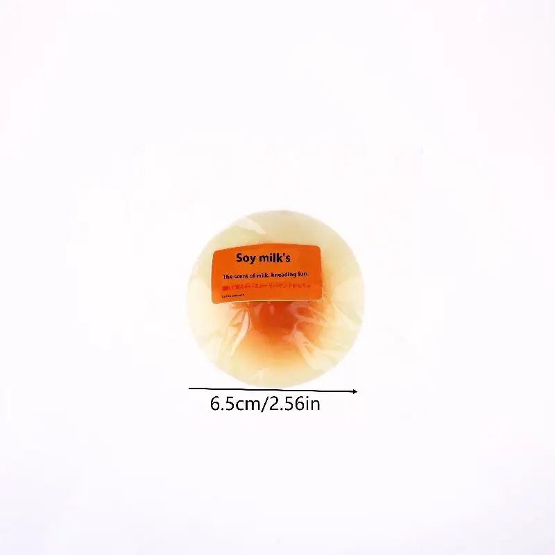 1/2 Pcs Realistic Slow Rising Bread Stress Relief Squeeze Toys, Decompression Gifts for Kids and Adults, Soft and Fun.