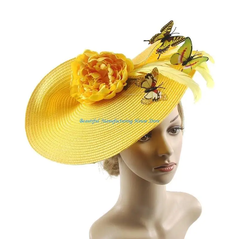 e56a-butterfly-flowers-derby-hat-wedding-bowler-hat-women-fascinator-pillbox-hats