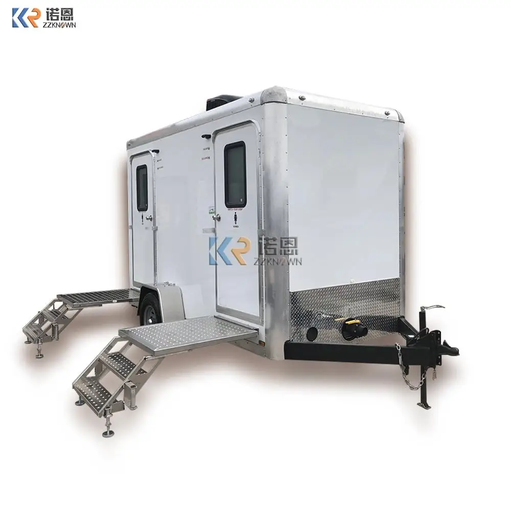 2023 Portable Toilet Luxury Mobile Toilet Trailer Room Cubicle Chemical Toilets