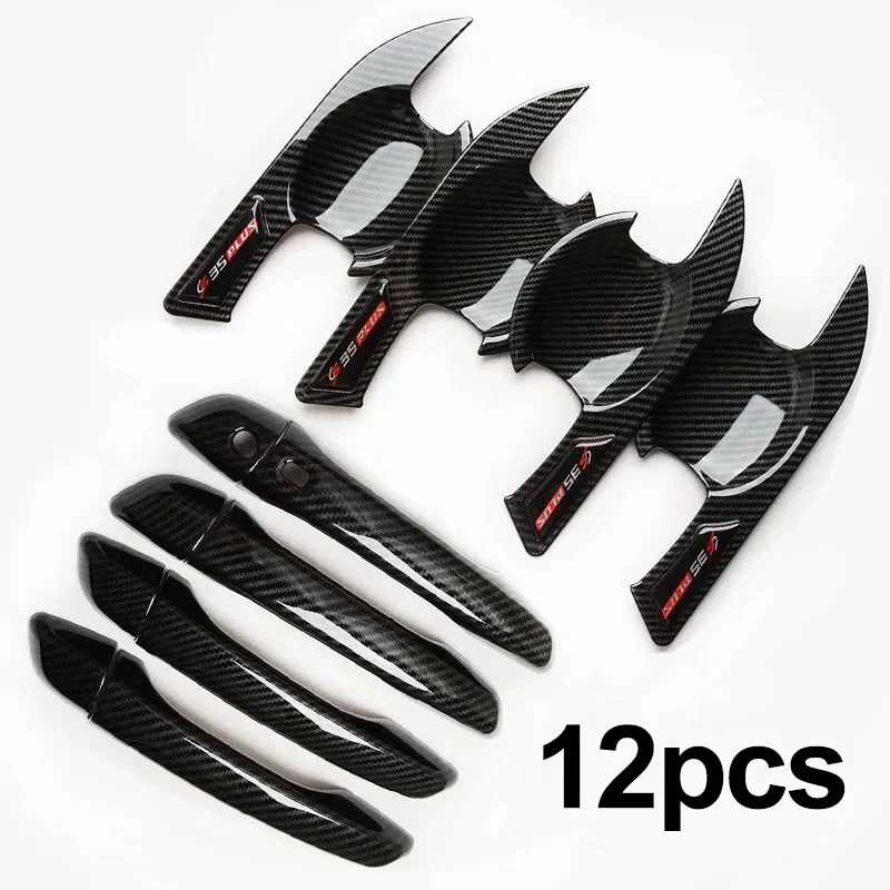 Door Bowl Handle Trim Covers for Changan CS35 Plus Turbo 2025-2026 Car Door Retrofit Protector Exterior Accessories