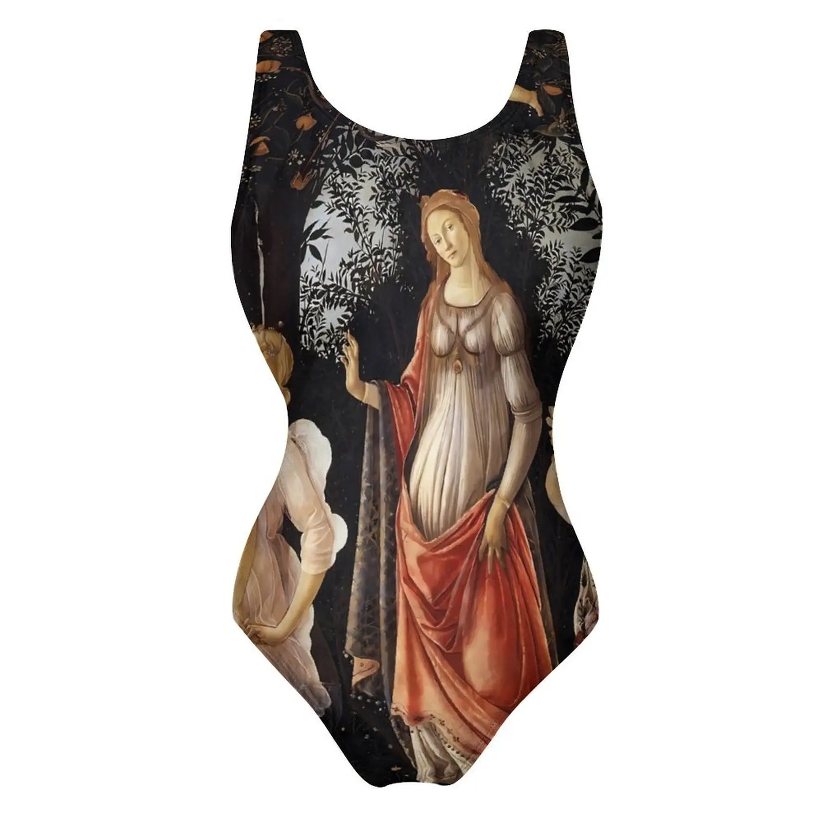 Sandros Botticelli Swimsuit Primavera Push Up Swimwear One-Piece Holiday Swim Bathing Suits Bodysuit Sexy Graphic Beach Wear