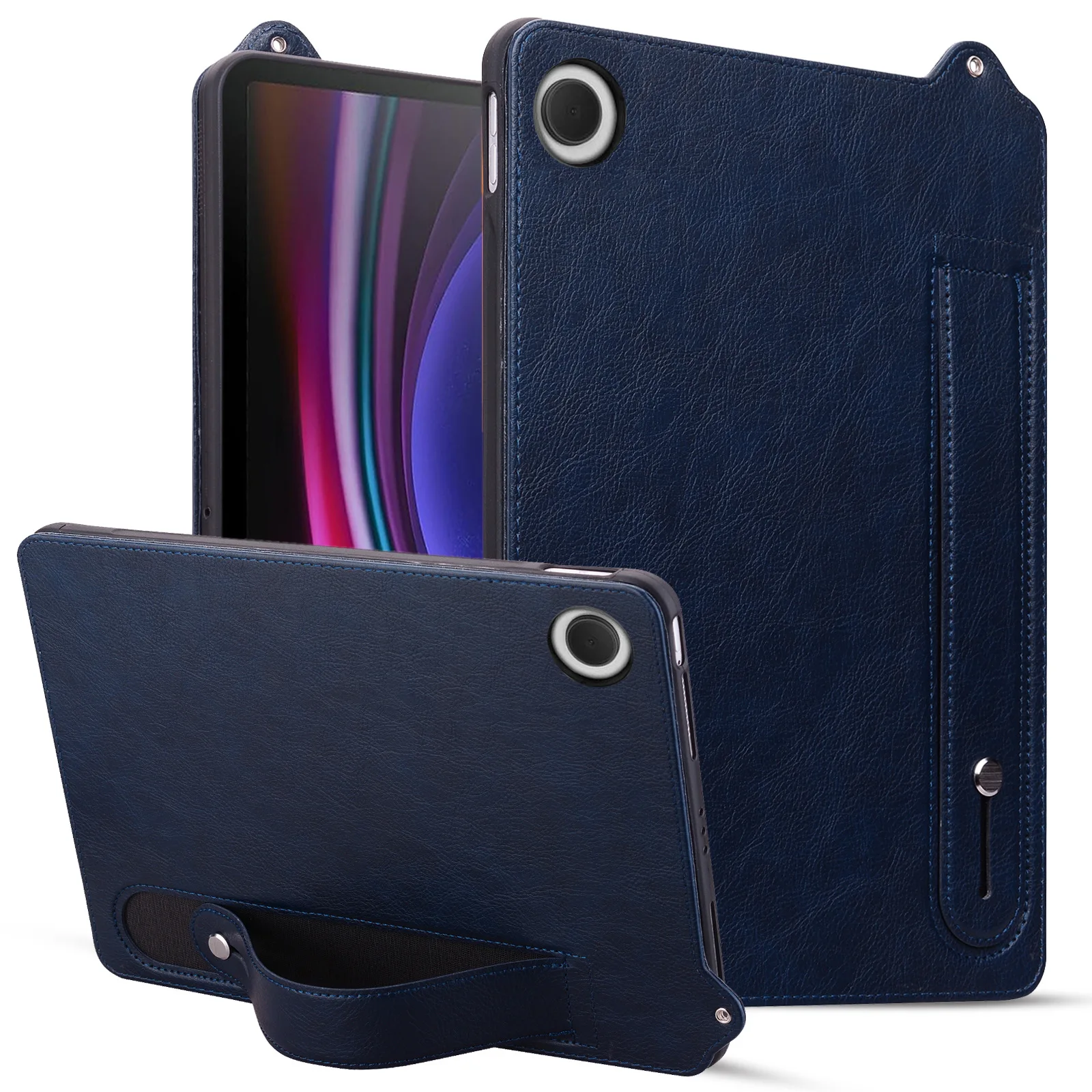 

Применимо Lenovo Tab 10.1 2025 TB-311FU Кожаный чехол для планшетного ПК Браслет Защитный чехол от падения
