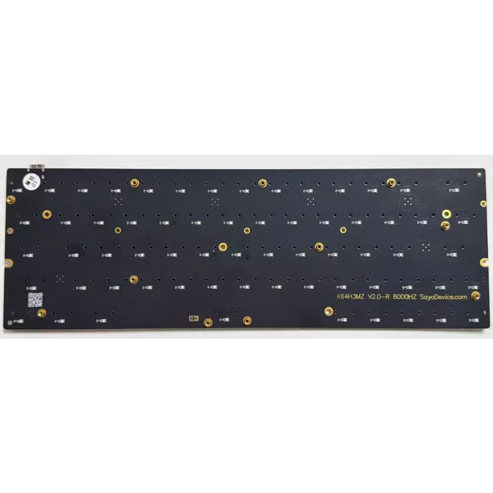 sayodevice k64h3mz v2.0-r +プレート K61H3MZ K64H3MZ 60% with magnetic axis keyboard main board up and