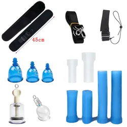 Accessories Penis Pump Extender Vacuum Cup Belt Sleeve Cover Replacement for Dick Enlarger Stretcher Sex Toys Male Masturbator