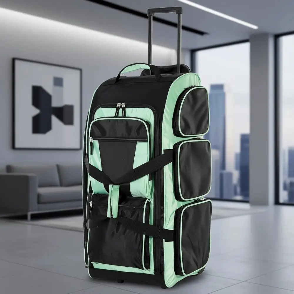 

30 Inch Multi-Function Upright Rolling Dual Suitcase