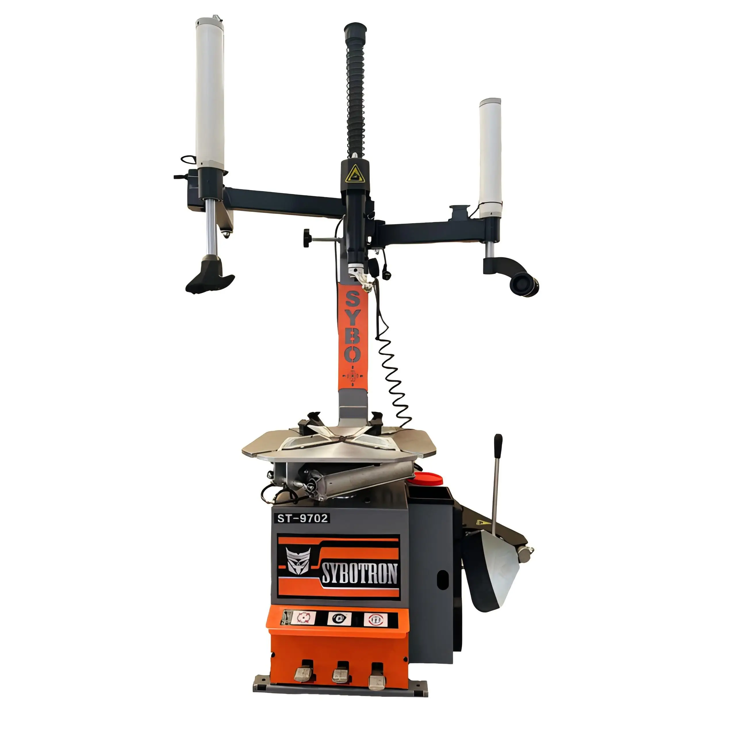 

ST-9702 Tire Changer Machine Simple Car Repair Tool With Double Cylinder Auxiliary Arm Factory Price 220V Power Supply