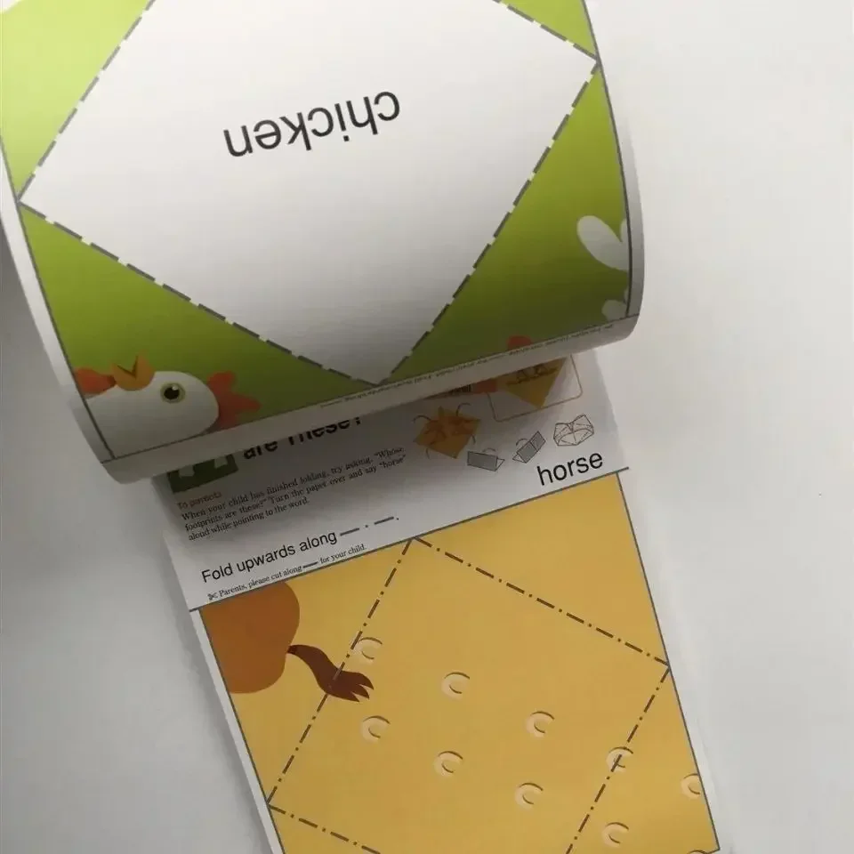 12 szt./zestaw Kumon Let's Cut Paper First Step Workbooks Książeczki z obrazkami dla dzieci, papier do origami, naklejki do wycinania, rękodzieło, książki