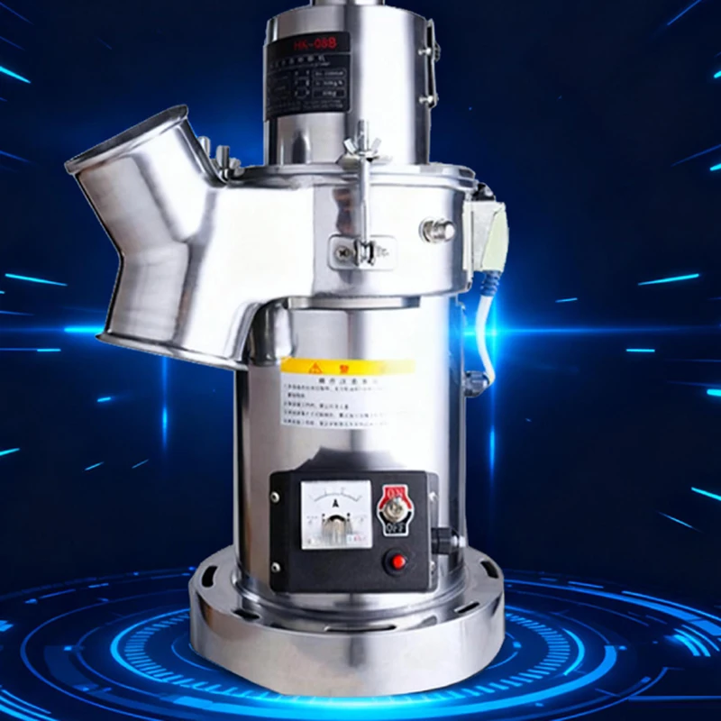 Commercial Hammer Mill Dried Spice Herbs Grain Grinding Machine Chilli Seeds Leaves Pulverizer Machine
