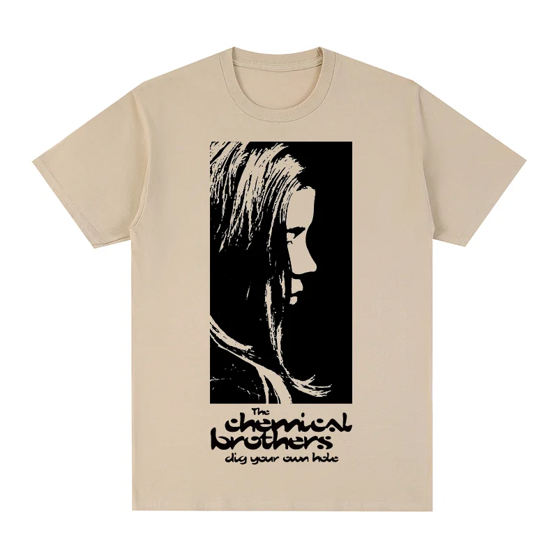 The Chemical Brothers Vintage T-shirt Dig Your Own Hole Cotton Men T shirt New Tee Tshirt Womens Tops