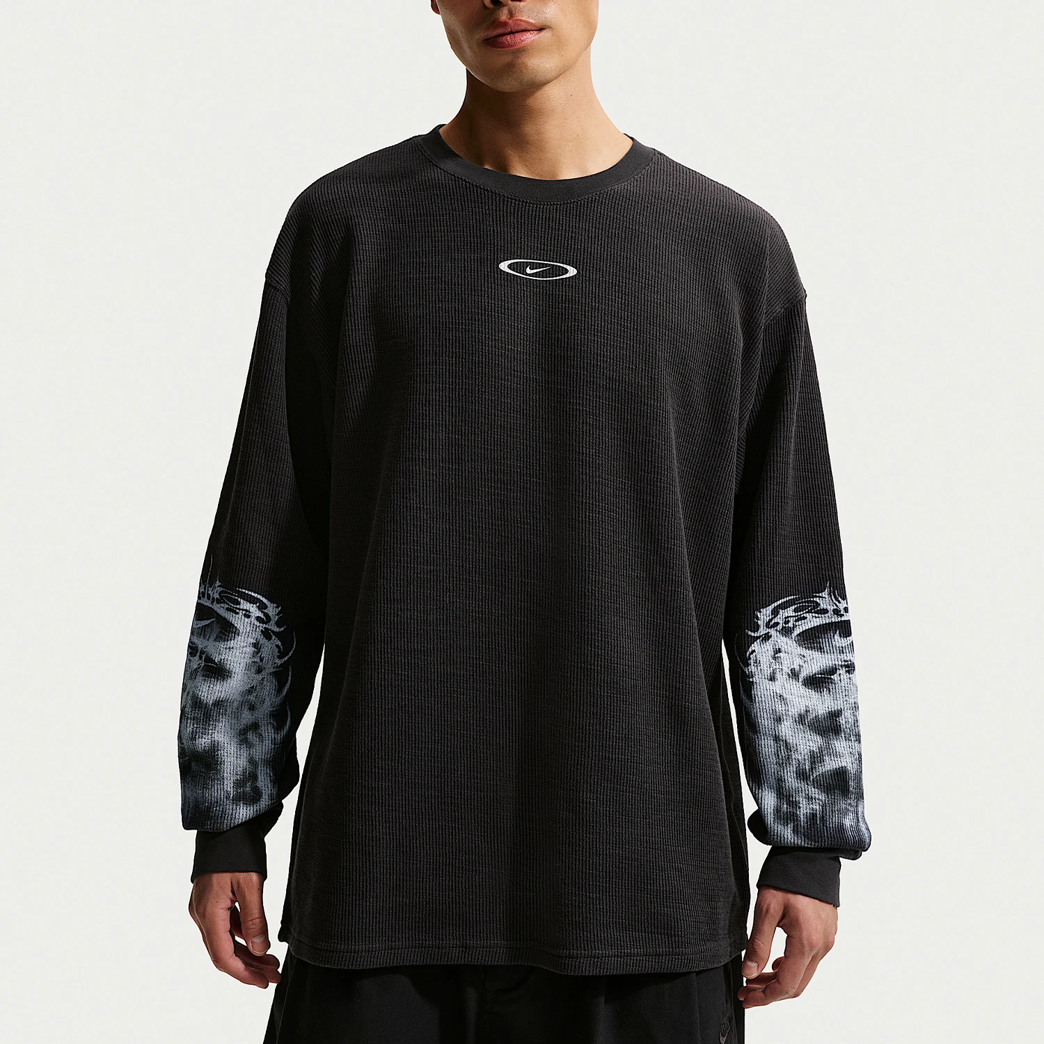 

Оригинальная мужская футболка Nike Sportswear свободного кроя из вафельного трикотажа IQ1016-045