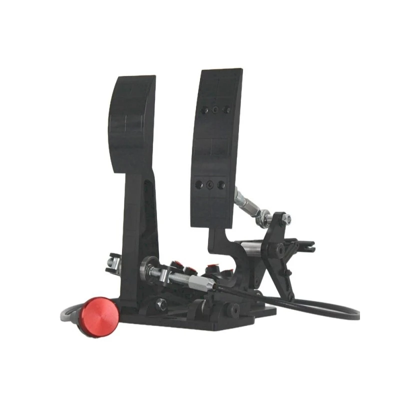 

Universal Hot Rod Racing Floor Mounted Billet Aluminum Hydraulic Pedal Brake Clutch Assembly