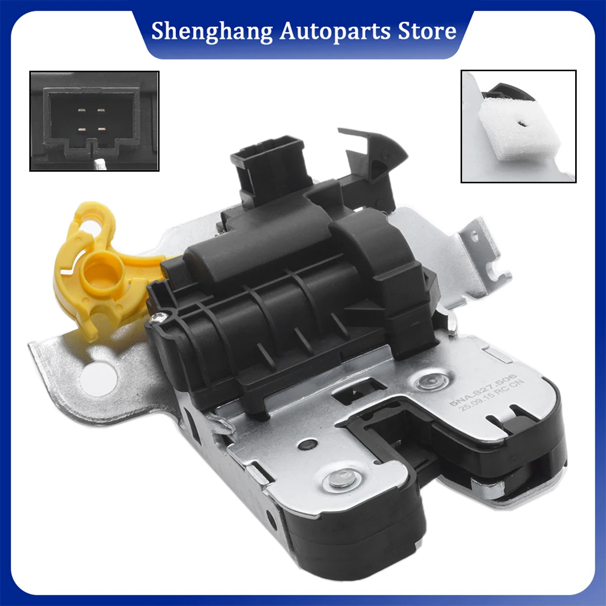 

5NA827506 Rear Trunk Lock Actuator Latch 5NA827506A For VW Touran 5T 2016- Touareg 2018-2022 Tiguan 2017-2022 Seat Tarraco 19-25