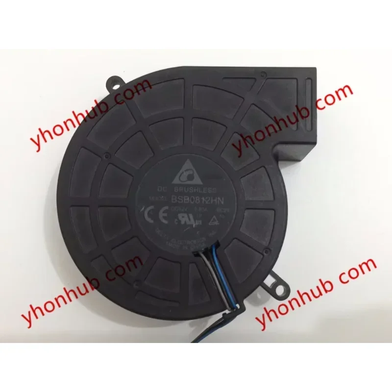 Delta Electronics BSB0812HN BC29 DC 12V 0.60A Server Cooling Fan Case Equipment Ventilation
