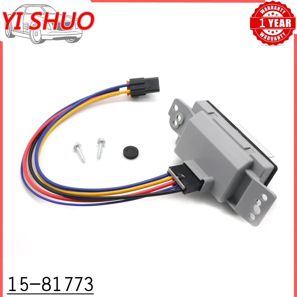 15-81773 Car Blower Motor Resistor Module For Buick Rainier Cadillac Escalade Chevrolet Silverado GMC Sierra Oldsmobile Pontiac