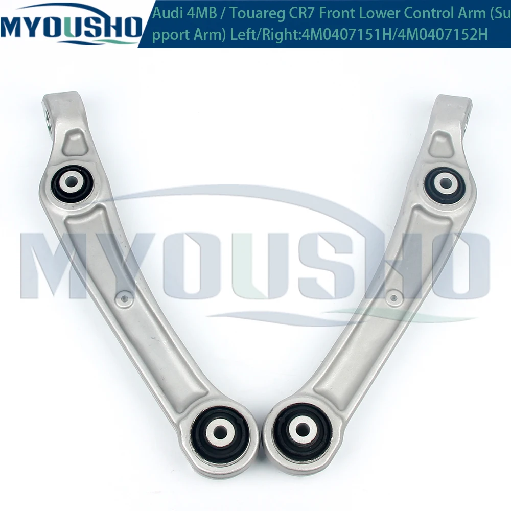 

Myosho For Audi Q7 4MB Q8 4MN A8 D5 Touareg CR7 FrontLower Upper Suspension Straight Control Arm 4M0407151H 4M0407152H