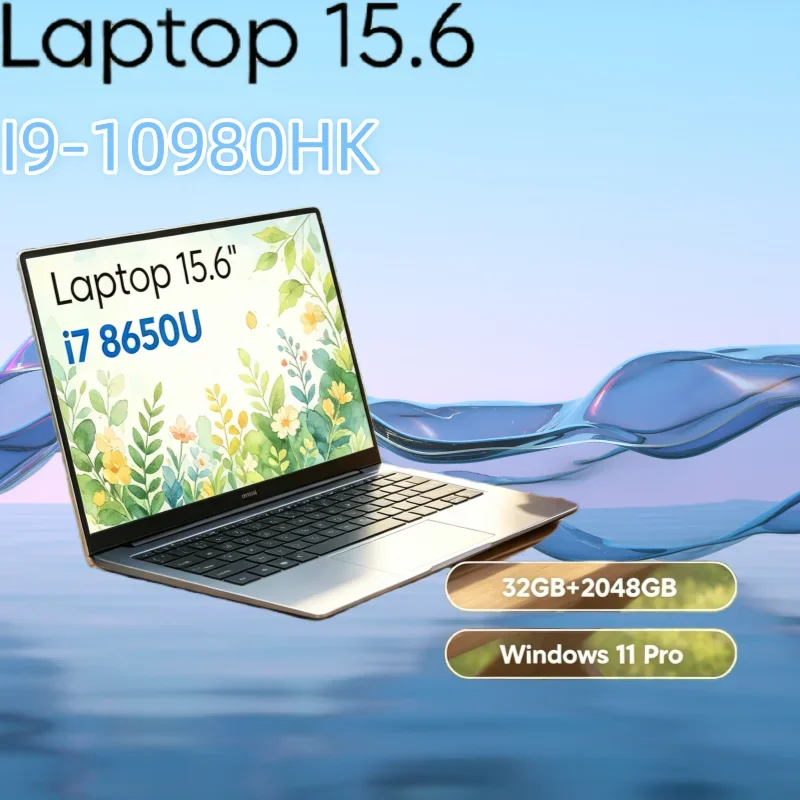 

Aetherial 2026 Apex 15.6" Laptop Intel I9‑10980HK RAM 2TB SSD Radiant Sleek Gaming Laptop 1920*1080 Windows 11 Supreme