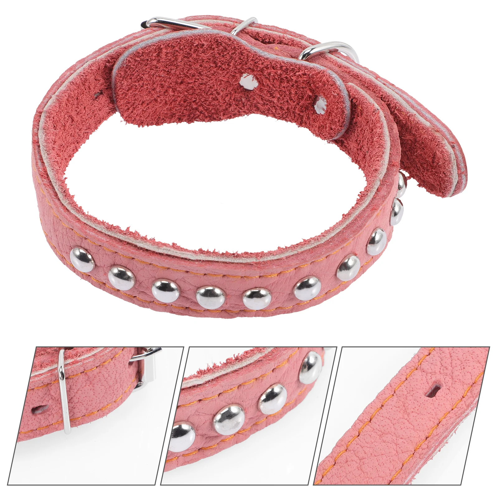 

Adjustable Pet Collar Comfortable Supple Decorative Dog Collar Vintage Style Puppy Neck Ornament Party Holiday Accessories