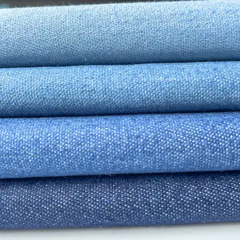 90x145公分薄款牛仔純棉布料,純藍色,手工刺繡,男女皆宜,適用於夾克、服裝、高級訂製配件 10 最佳銷售 牛仔布 - №8