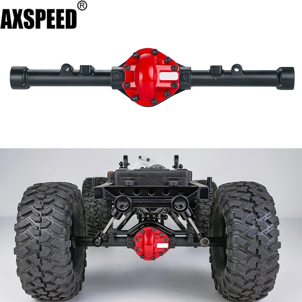 

AXSPEED металлический сплав корпус передней и задней оси для 1/10 D90 II RC Гусеничный автомобиль обновленные детали