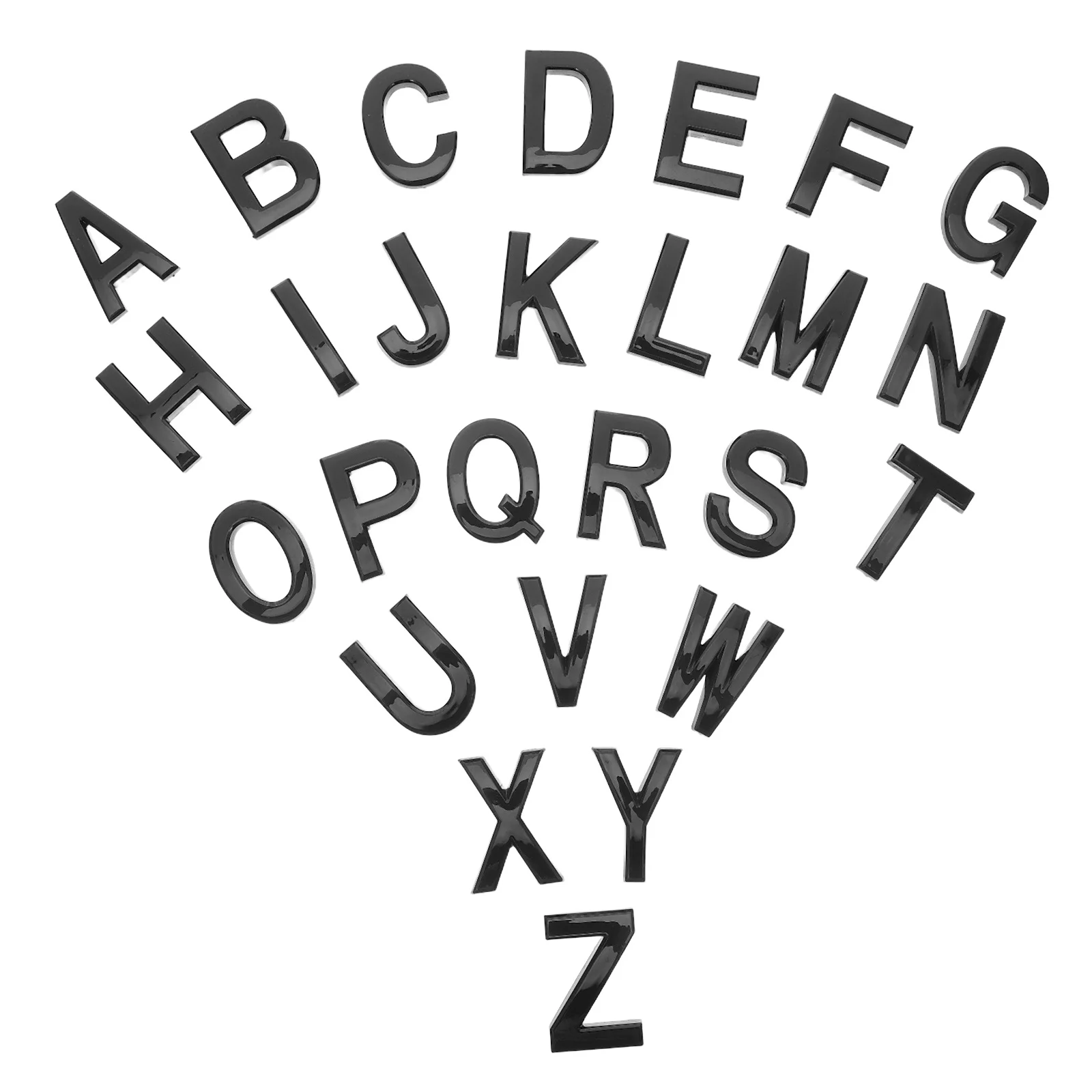 

1Set Address Signs for House Front Door 3D Letter Large Adhesive Alphabet Wall Decor Mailbox