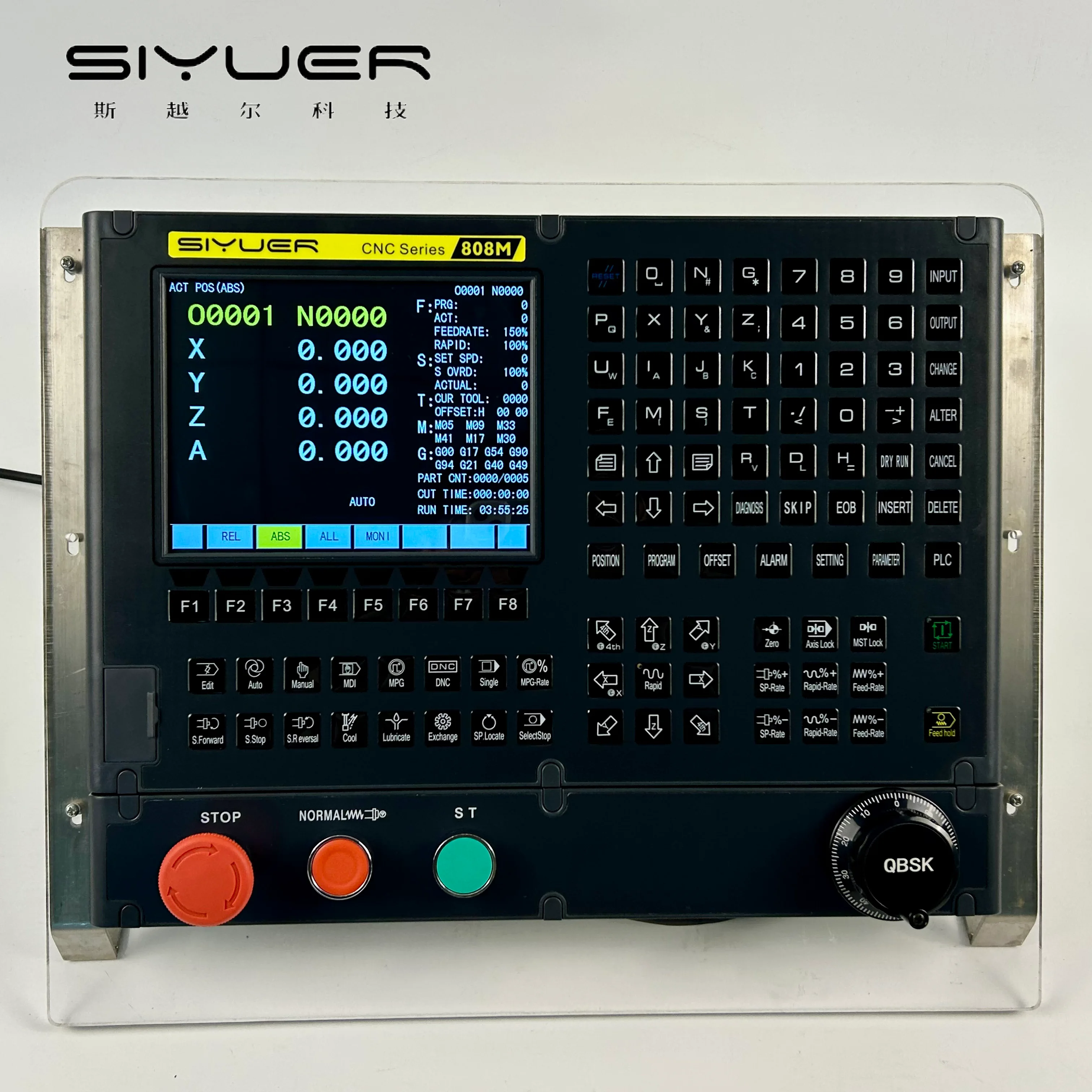 808M 4 محور CNC طحن الحفر VMC تحكم مع آلة مملة التنصت الصلبة نظام التحكم باستخدام الحاسب الآلي جهاز التوجيه #2