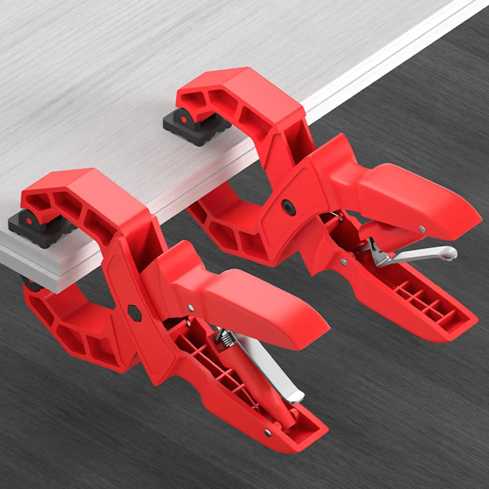 

Heavy Duty Spring Clamps 6-Inch Professional Strong Grip Large Clips Fixing Backgrounds Wood Clamps for Home Improvement DIY