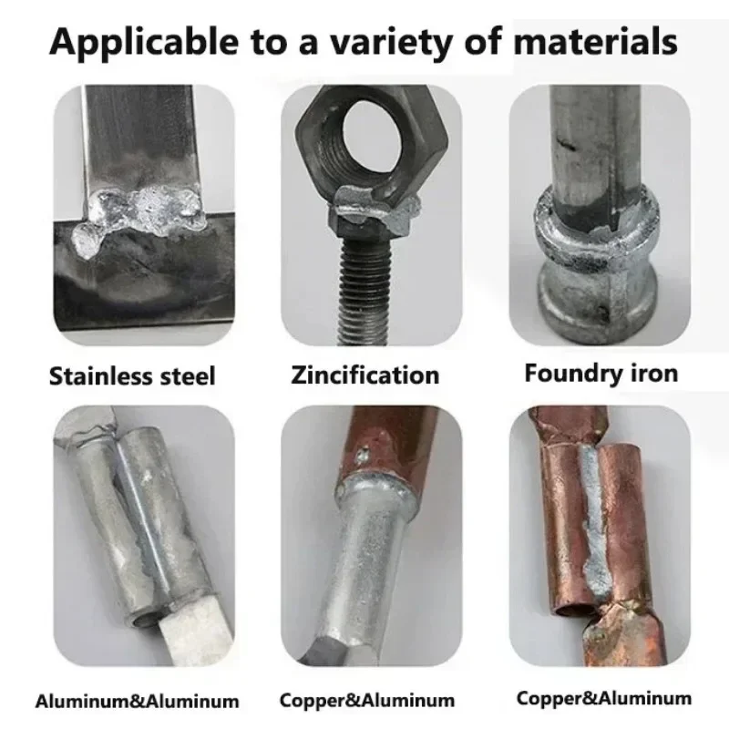 Varillas de aluminio de soldadura fácil a baja temperatura, acero inoxidable Universal, cobre, hierro, soldadura, varillas de fusión fácil, Kits de