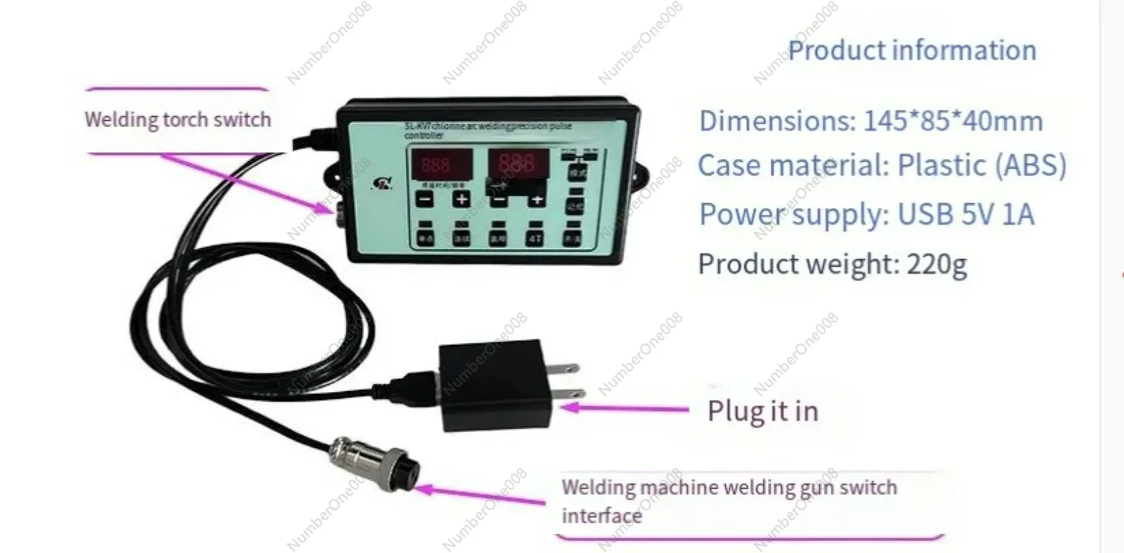 Modified Cold Welding Machine Pulse Controller Imitation Laser Welding Cold Welding Control Board