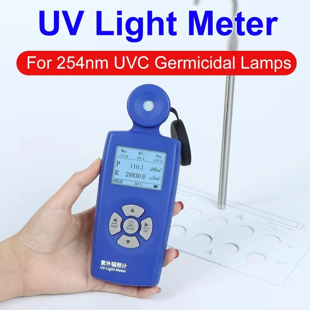 Pro Grade Uvc Meter LS127C 254nm UVC Tester Intensity Measurement Ultraviolet Light Meter UV Radiometer