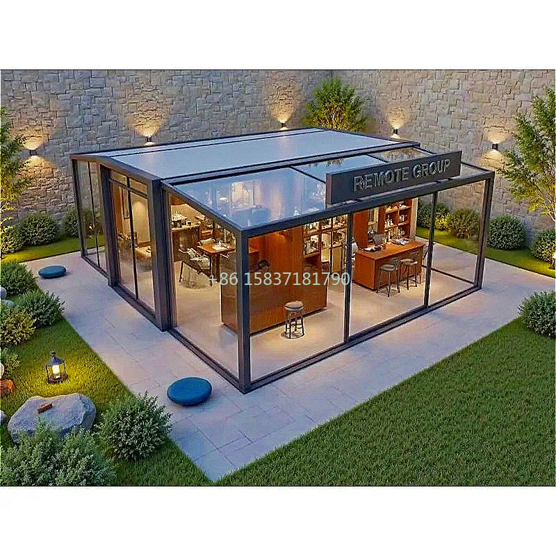 Double Wing Container House 20ft 40ft Customized Prefabricated House Folding Expandable Container House Tiny Home Room for Spain