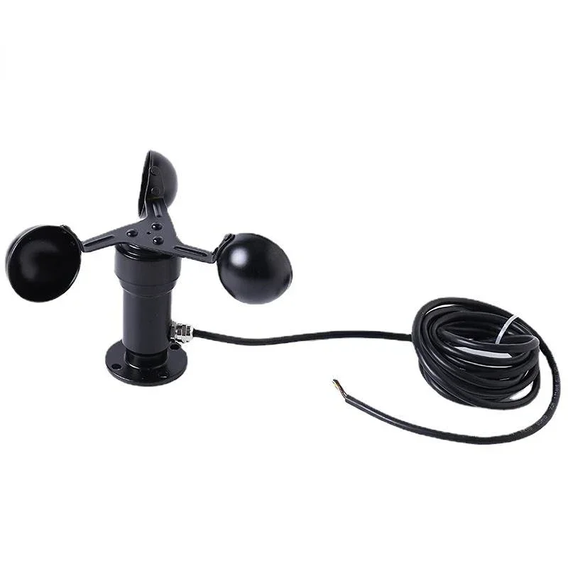 Direct sales 4-20mA/0-5V/RS485 Output 12-24V Wind Speed Sensor Aluminum Anemometer