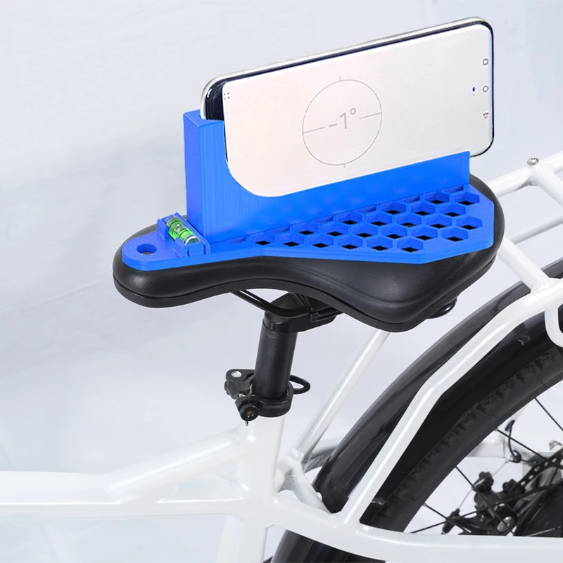 

Seat Measuring Tool Bicycle Saddle Adjustment Horizontal Level Gauge Cushion Alignment Correction Tool Maintenance Equipment