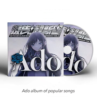 Anime Game Pop Ado Music CD Greatest Hits OST Album One Piece 2pcs Compact Disc Cosplay Walkman Car Soundtracks Box Party Music