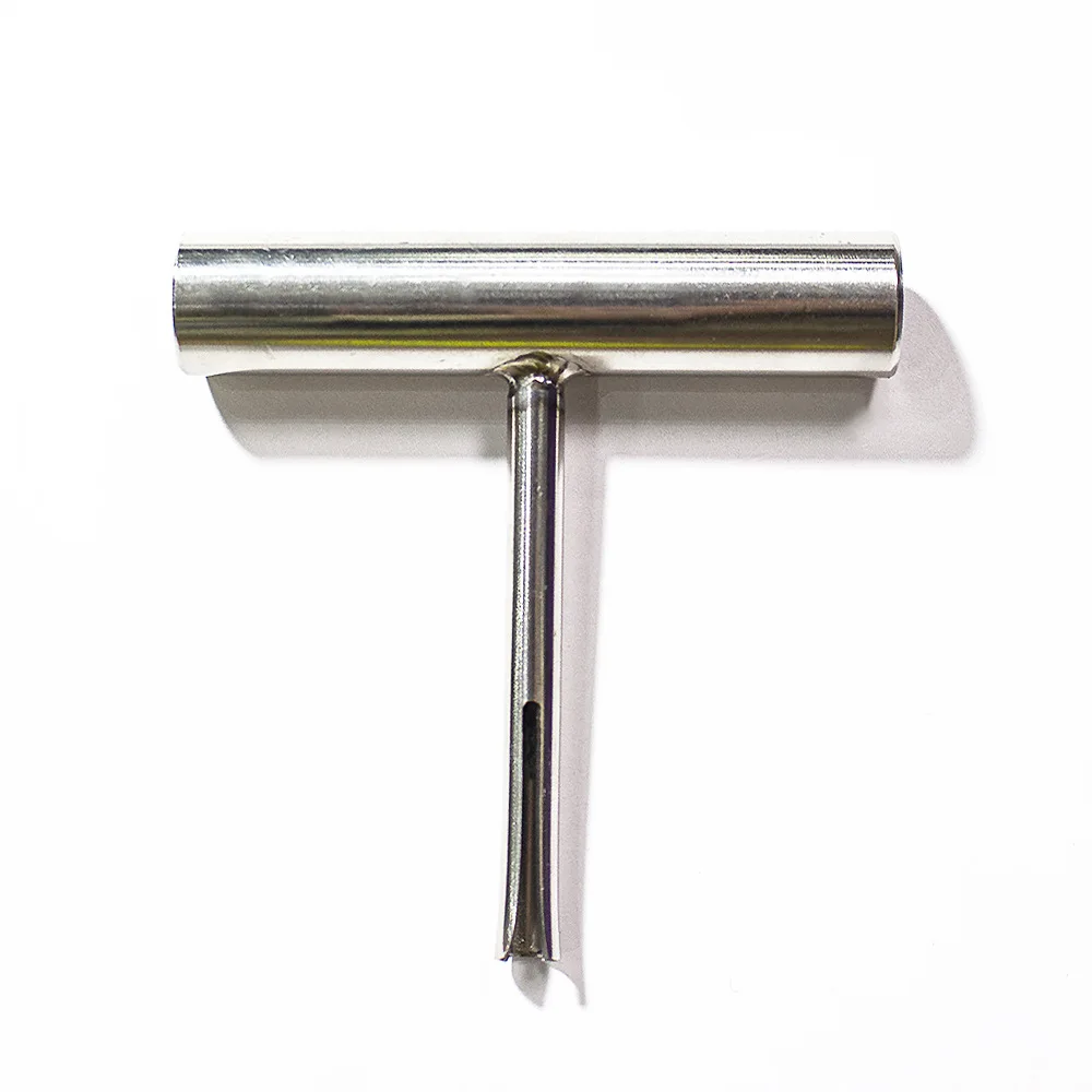 T شكل قضيب عظم الترقوة أداة الإدراج الفولاذ المقاوم للصدأ Spearfishing الغوص المطاط عظم الترقوة إدراج قضيب T شكل بار Speargun أداة #5