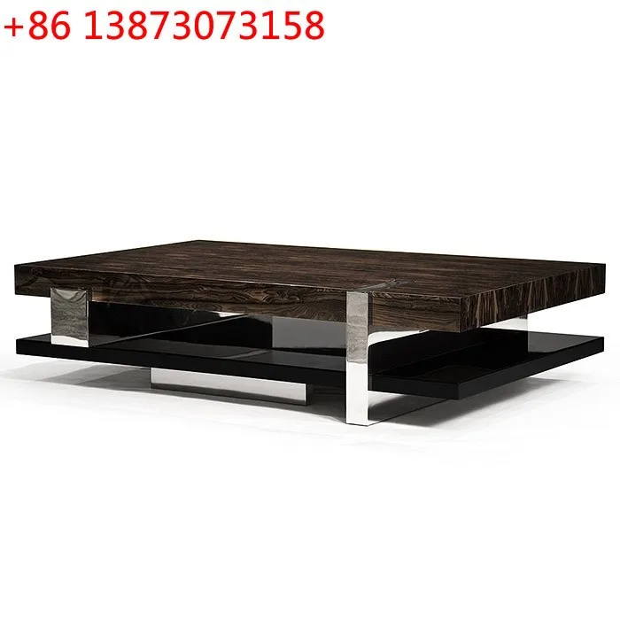 

Italian light luxury neoclassical coffee table, modern simple creative art high-end coffee table
