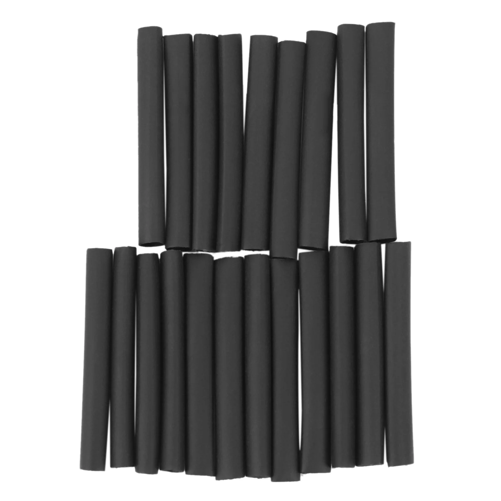 A17G 127 Uds pegamento negro resistente a la intemperie funda termorretráctil Kit surtido de tubos
