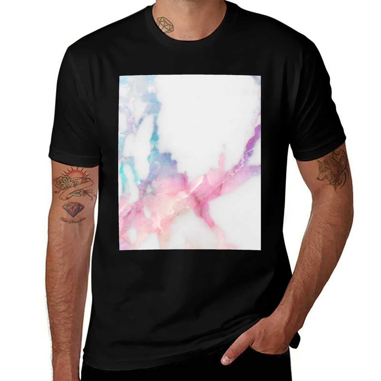 

shirts cotton t shirts Vein personalised man t for Marble 100% t Unicorn man T-Shirt cotton shirt