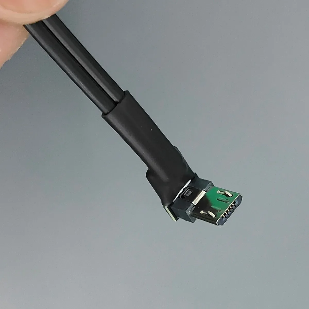 USB 2.0 male to female flat and thin connection data cable adapter Micro-B OTG high current extension cable USB 2.0 0.48G/bps