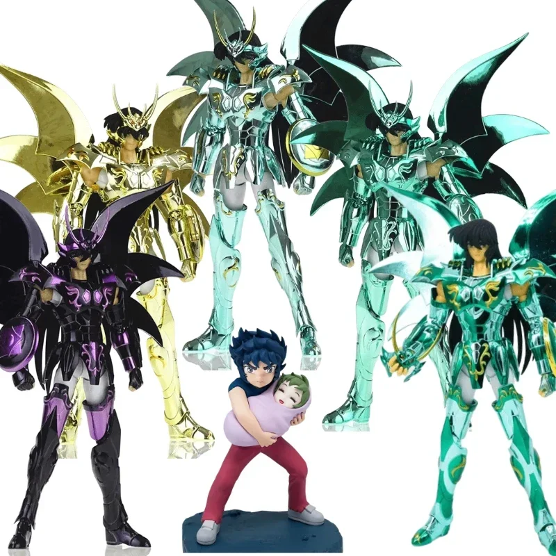 

In Stock JM.MST Saint Seiya Myth Cloth EXM/EX Dragon Shiryu God V4 W Ikki Baby Shun Bronze Knights of The Zodiac Action Figure