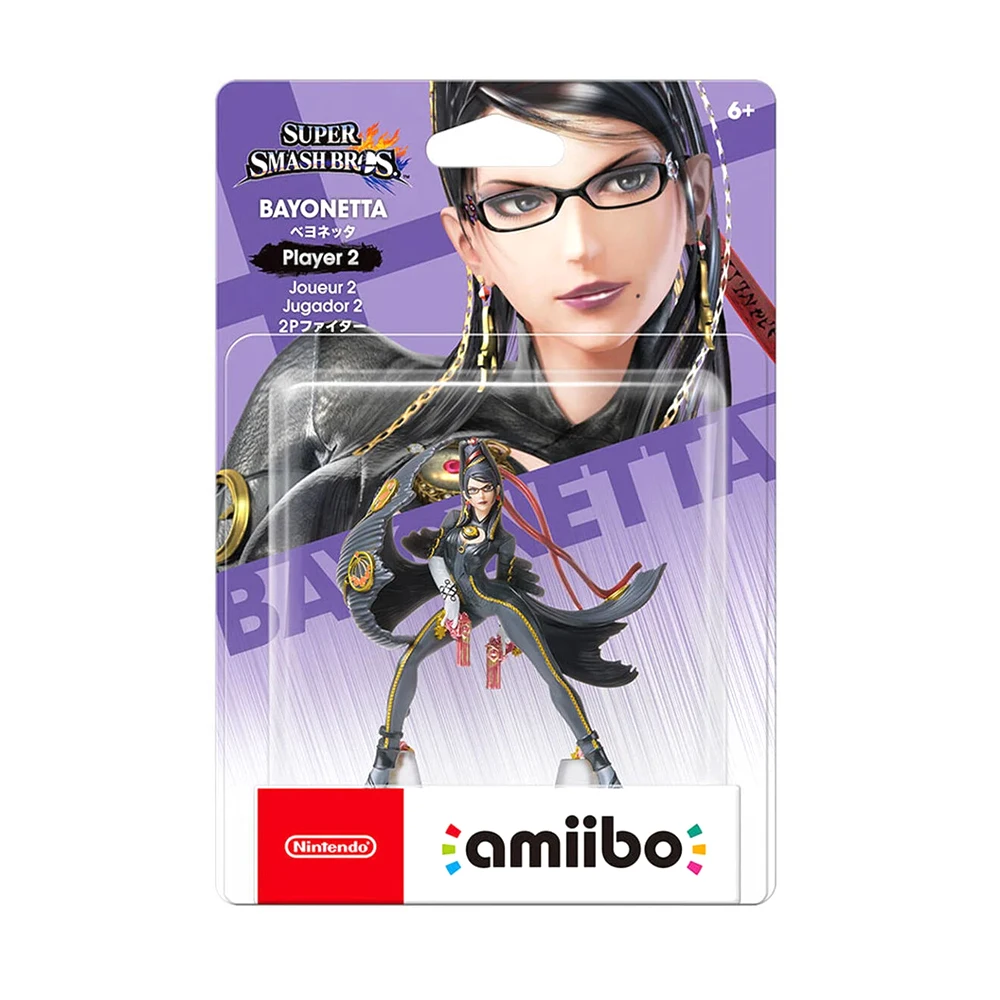 ARTSWIFT Amiibo - Super Smash Bros. Bayonetta 1P 2P NS Original NFC Asian Version Region Free In Stock