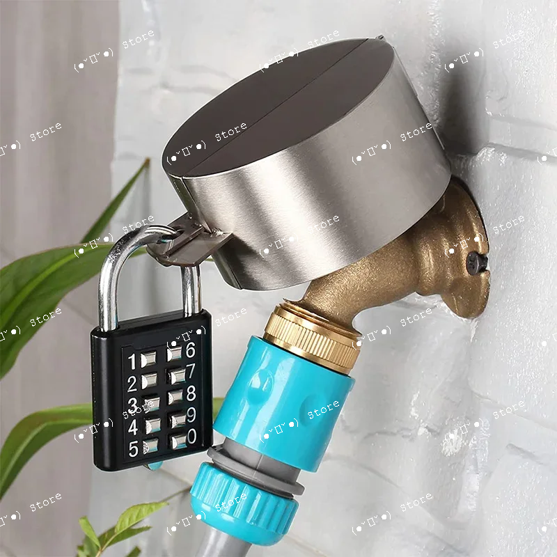 

outdoor faucet lock cover, gate valve lock device, household faucet protection cover, wall mounted faucet cover
