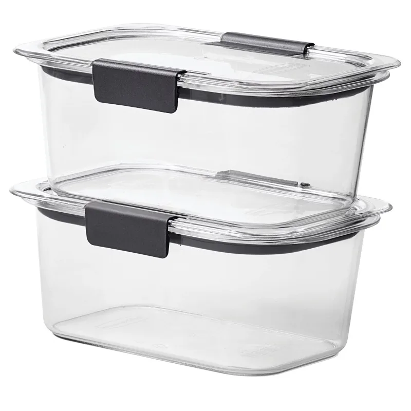 

Rubbermaid Brilliance 4.7 Cup Medium Stain-Proof Food Storage Container, Set of 2